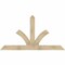 Ekena Millwork Richland Rough Sawn Timber Gable Bracket, Douglas Fir, 84"W x 45"H x 4"D x 6"F, 13/12 Pitch GBW084X45X0406RIC00RDF - alternate 1